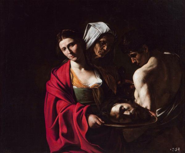 Salomé with the Head of John the Baptist*oil on canvas*114 x 137 cm*1606 - 1607
